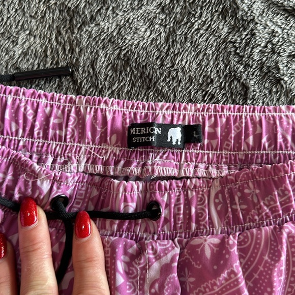 American stitch parachute pants size L - Picture 5 of 7